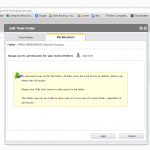 Fresh Cloud File Server - Web Portal - Folder Permissions